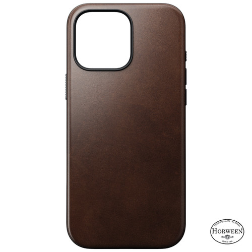 Nomad Modern Horween Leather Case - iPhone 16 Pro Max, Brown