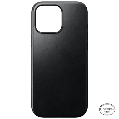 Nomad Modern Horween Leather Case - iPhone 16 Pro Max, Black