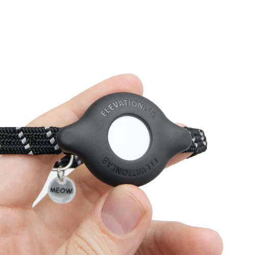 Elevation Lab - TagVault Cat - cat collar mount for Apple AirTag - Black
