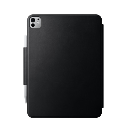 Nomad Folio case - genuine leather - iPad Pro 11 (M4/M5), Black