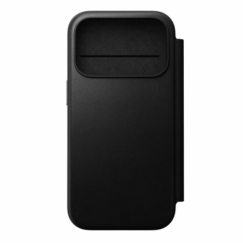 Nomad Modern Leather Folio Case - iPhone 17 Pro, Black