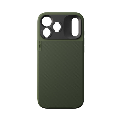 Moment Case with MagSafe – T-Series drop in lens mount - iPhone 17 Pro Max - Olive