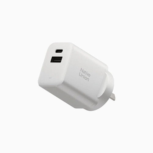 Native Union - Fast GaN Charger PD 45W - USB-C and USB-A
