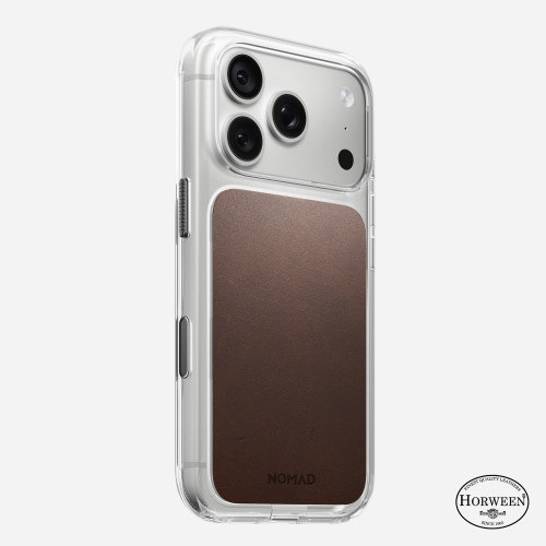 Nomad - Clear Leather Case - Horween - iPhone 18 Pro