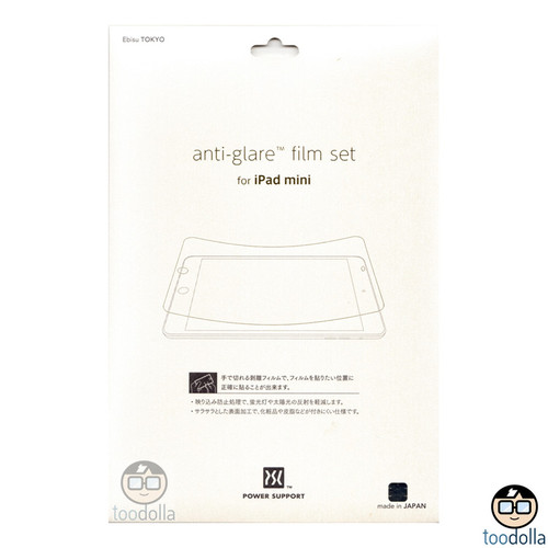 Power Support Screen Protection Film - Anti Glare - Made in Japan - Apple iPad Mini