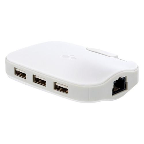 Kanex DualRole - Gigabit Ethernet and 3 Port USB 3.0 Hub - Apple Mac