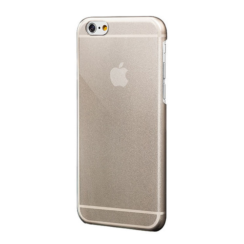 Switcheasy Nude - ultra thin polycarbonate protection case - iPhone 6 - Ultra Black - Smoke/Tinted