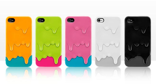 Switcheasy Melt unique & colourful case with screen film - iPhone 4 / 4S