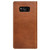 Nomad Horween Leather Folio Wallet case - vegetable tanned genuine leather - Samsung Galaxy S8+, Rustic Brown