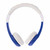 BuddyPhones Explore Headphones for Kids - Foldable with microphone - Blue
