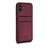 Twelve South Relaxed Leather - genuine burnished leather case with pockets - iPhone X / XS - Marsala Red