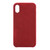 Power Support - Ultrasuede Air Jacket - Ultra thin protection case with suede like material - iPhone X, Red