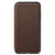 Nomad Horween Leather Rugged Folio Wallet case - genuine leather - iPhone XS Max, Rustic Brown