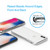 Just Mobile TENC - slim Case with air cushions, iPhone XR, Clear