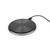 Adam Elements  Omnia Q1 premium desktop wireless charging pad, Black and Chrome