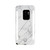 LuMee Duo - protective case with front and back facing lights - for the perfect selfie or video, Galaxy S9 Plus, White Marble