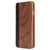 Woodcessories - EcoFlip - genuine wood and leather flipcase - iPhone XS Max, Walnut and Black