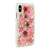 Switcheasy Flash protection case with real flower Elements - iPhone XS - Luscious Pink