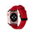 Sena Kyle - Genuine Leather Watch Band for Apple Watch 38/40mm - Red with Black Hardware