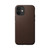 Nomad Rugged case - vegetable tanned genuine Horween leather - iPhone 12 Mini, Brown