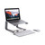 Griffin Elevator brushed aluminium Laptop/Notebook Stand - PC and Mac, Space Grey