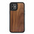 Woodcessories - EcoBump - genuine wood bumper case - iPhone 12 Mini, Walnut