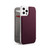 Twelve South - SurfacePad minimalist thin genuine leather case/cover for iPhone 12 and 12 Pro, Plum