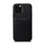 Sena Snap On Wallet Case - genuine leather case with card pockets - iPhone 13 Pro Max, Black