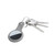 Woodcessories - BioCase - Loop and Keychain for Apple AirTag - Grey