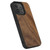 Woodcessories - EcoBump - genuine wood bumper case - iPhone 13 Pro, Walnut