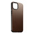 Nomad Modern Leather Case - iPhone 14, Brown