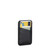 Sena Magnetic Wallet Back - card storage - genuine leather - for iPhone 14 Series, Black 