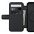 Nomad Modern Leather Folio Case -  with card and cash storage - iPhone 15, Black