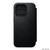 Nomad Modern Leather Folio Case -  with card and cash storage - iPhone 15 Pro, Black