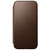 Nomad Modern Leather Folio Case -  with card and cash storage - iPhone 15 Plus, Brown