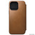 Nomad Modern Leather Folio Case -  with card and cash storage - iPhone 15 Pro Max, English Tan