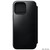Nomad Modern Horween Leather Folio Case -  with card and cash storage - iPhone 15 Pro Max, Black