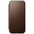 Nomad Modern Leather Folio Case - iPhone 16 Plus, Brown