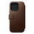 Nomad Modern Leather Folio Case - iPhone 16 Pro, Brown
