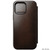 Nomad Modern Horween Leather Folio Case - iPhone 16 Pro Max, Brown