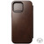 Nomad Modern Horween Leather Folio Case - iPhone 16 Pro Max, Brown
