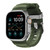 Nomad Rocky Point Band for Apple Watch 46/49mm - Natural Titanium Hardware - Forest Green