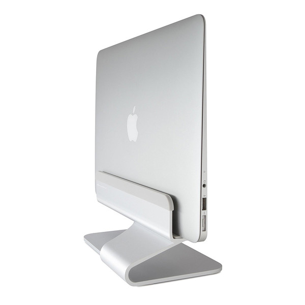 Rain Design mTower - aluminium vertical desktop stand for MacBook Pro and Air - Silver