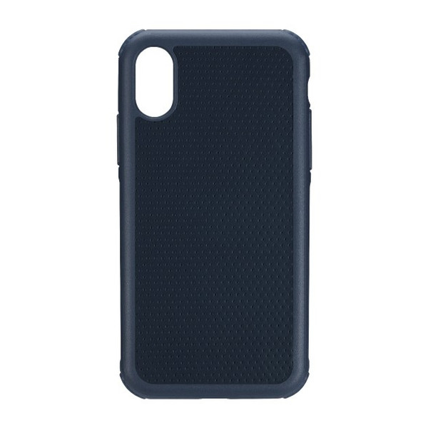 Just Mobile Quattro Air case - slim bumper case with air cushions - iPhone X/XS, Blue