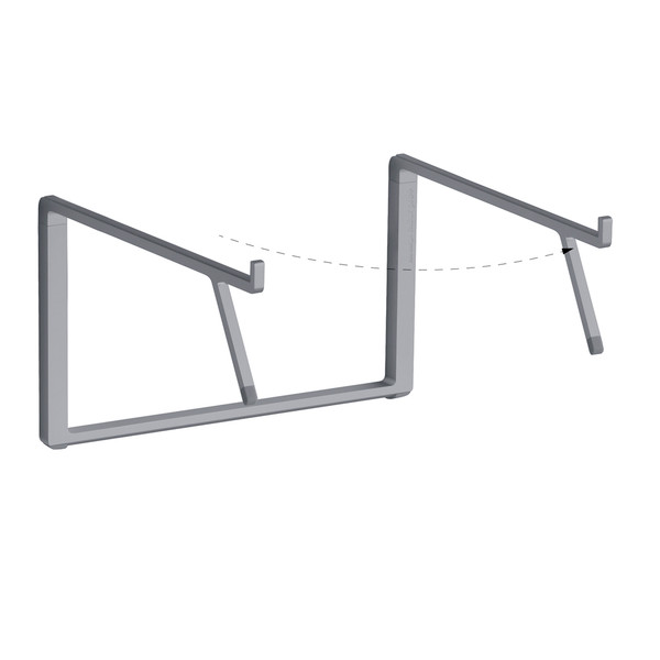 Rain Design mBar Pro+ - foldable aluminium stand for Apple MacBook and Laptops - Space Grey