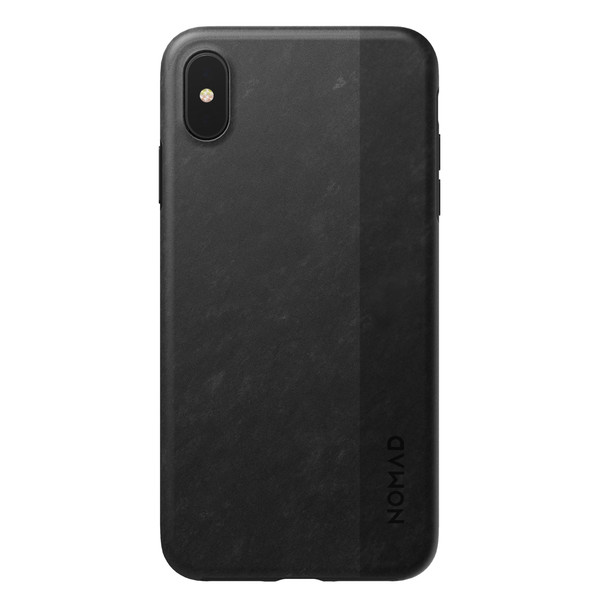 Nomad Carbon Case - lightweight minimalist carbon composite and rubber case - iPhone XS Max, Black