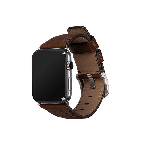 Sena Deen - Genuine Leather Watch Band for Apple Watch 42/44mm - Brown