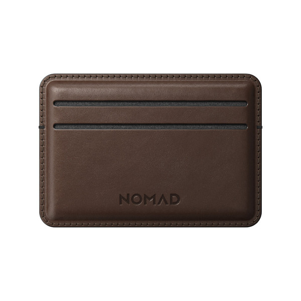 Nomad - Genuine Horween Leather Card Wallet - Brown