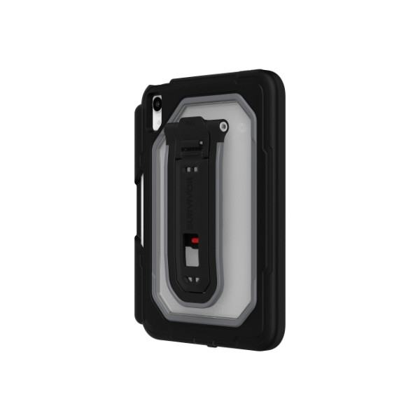 Griffin Survivor All-Terrain Heavy Duty Rugged Case - iPad Mini 6th/7th Gen, Black/Clear