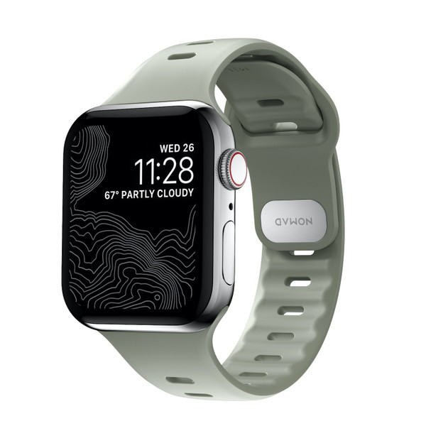 Nomad Sport Slim Band for Apple Watch 44/45/46/49 mm, Sage Green
